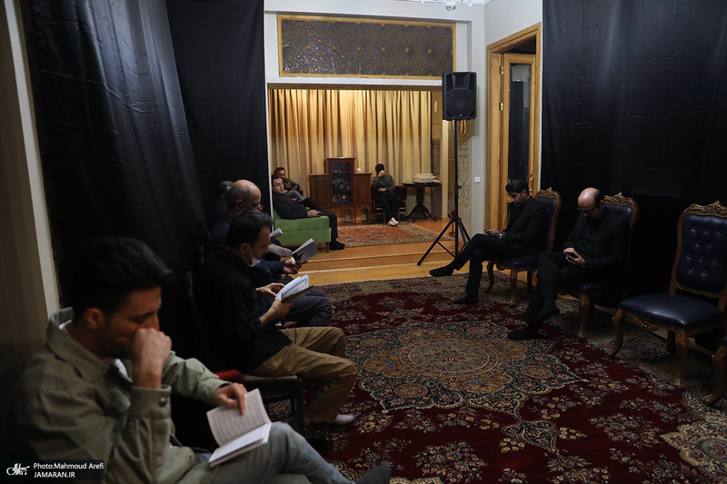 احیای شب بیست و یکم ماه مبارک رمضان در منزل صادق خرازی