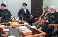 دیدار اعضای شورای سیاستگذاری همایش وکلای امام خمینی(س) با حجت‌الاسلام و المسلمین شهرستانی؛