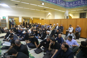 مراسم بزرگداشت همسر مرحوم آیت الله راستی کاشانی (ره)