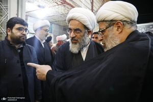 مراسم بزرگداشت همسر آیت الله العظمی وحید خراسانی در قم‎