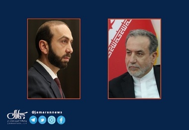 جزییات گفت و گوی تلفنی عراقچی و وزیر خارجه ارمنستان پس از امضای توافق صلح در قفقاز/ در هر تصمیمی باید احترام به حاکمیت ملی کشورها کاملا رعایت شود