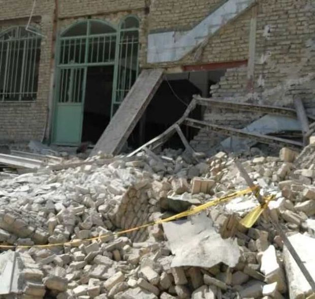 انفجار گاز  سبب تخریب بخشی از یک مسجد در البرز  شد