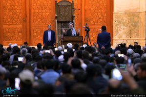 ادای احترام رییس شورای عالی صلح افغانستان نسبت به بنیانگذار جمهوری اسلامی ایران