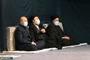 مراسم عزاداری شام شهادت حضرت فاطمه‌ زهرا (س) در حسینیه امام خمینی