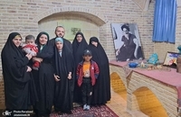 بازدید گردشگران نوروزی از بیت حضرت امام در قم