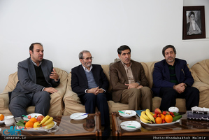 دیدار اعضای شورای مرکزی انجمن اسلامی مدرسین دانشگاه‎