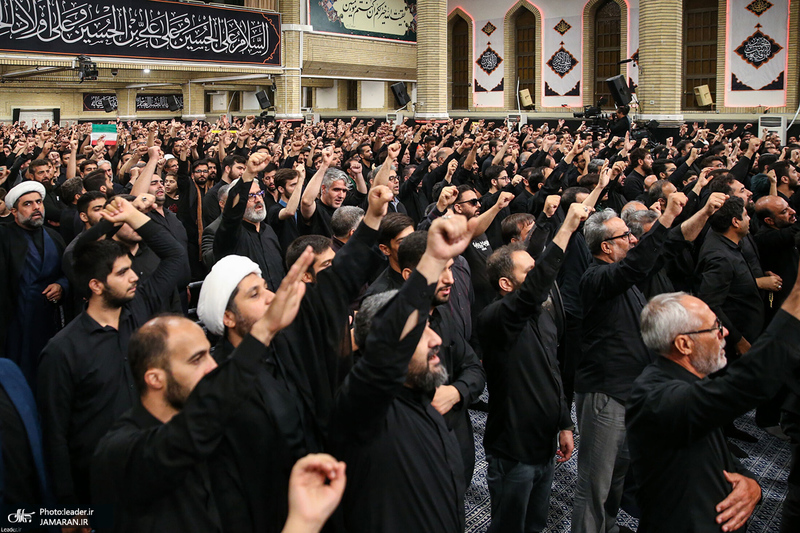 مراسم شام غریبان سید و سالار شهیدان در حسینیه امام خمینی