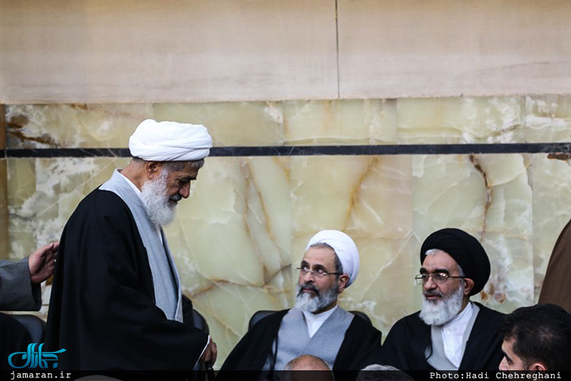 مراسم بزرگداشت آیت الله هاشمی رفسنجانی(ره) در مسجد اعظم قم-1