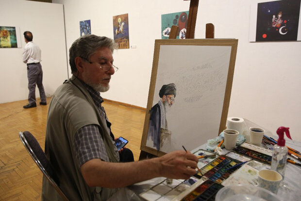 هنرمند نقاش انقلابی درگذشت