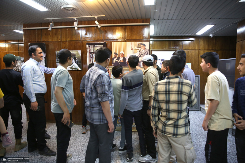 بازدید جمعی از جوانان هیئت ابناءالامام مسجد سید اصفهان