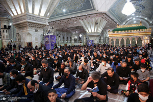 مراسم احیای شب بیست و سوم ماه رمضان در حرم مطهر امام خمینی (س)