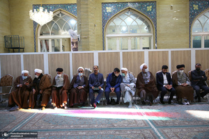 مراسم ختم مرحوم حاج محمد کمساری در قم -1