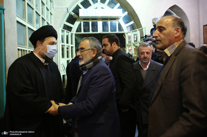 مراسم بزرگداشت آیت الله موسوی بجنوردی (ره) در حسینیه جماران - 3