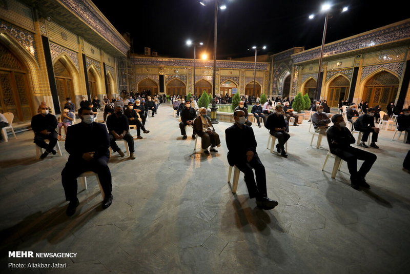 عزاداری محرم در مسجد جامع گلشن گرگان