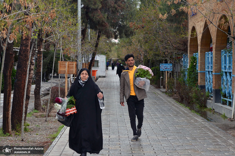 آخرین پنجشنبه سال در بهشت زهرا(س) تهران