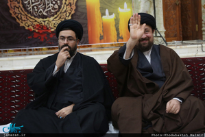 مراسم عزاداری شب شهادت حضرت زهرا(س) در حرم امام خمینی (س)