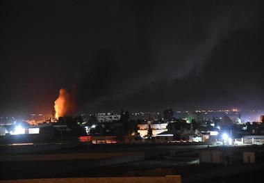 وقوع انفجار بزرگ در پایگاه نظامی آمریکا در شمال سوریه