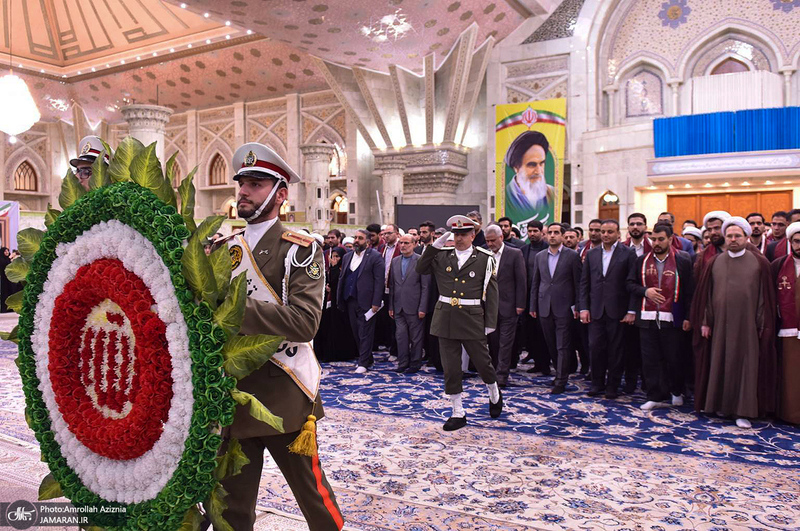 مراسم تحلیف قضات جدید الورود در حرم مطهر امام خمینی (س)