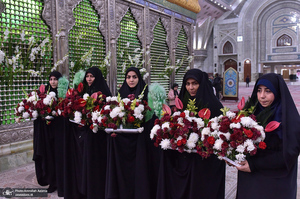 مراسم گل افشانی حرم مطهر امام خمینی (س)