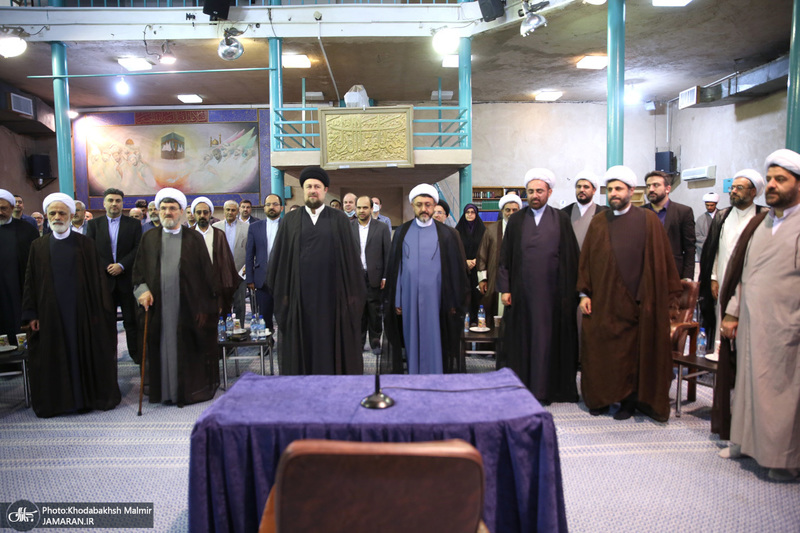 آیین رونمایی از نسخه جدید نرم افزار مجموعه آثار امام خمینی(ره) در حسینیه جماران