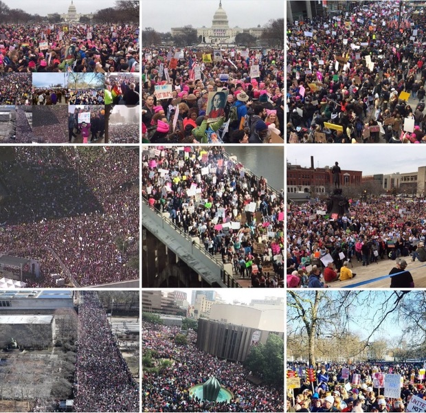 تظاهرات میلیونی علیه ترامپ: از واشنگتن تا نایروبی+ تصاویر

