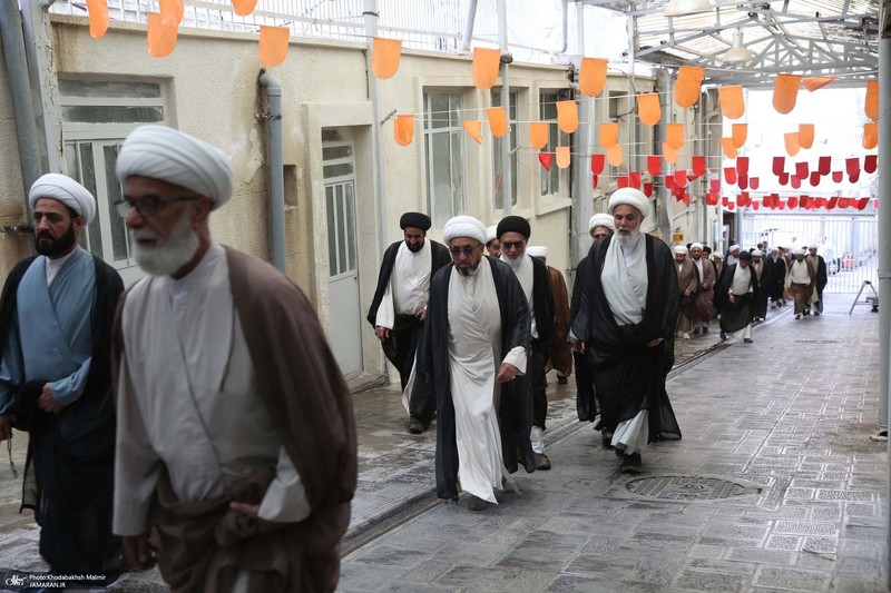 بازدید جمعی از علمای نجف از جماران