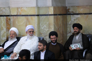 مراسم سالگرد ارتحال آیت الله العظمی بهجت(ره) و بزرگداشت آیت الله ایمانی در قم