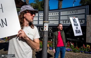 تظاهرات در محکومیت ترور حاج قاسم سلیمانی در شهرهای مختلف آمریکا