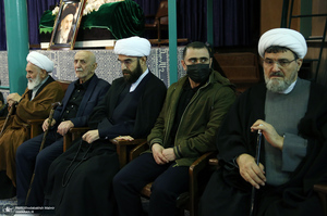 مراسم تشییع آیت الله سید مهدی امام جمارانی (ره) از حسنیه جماران