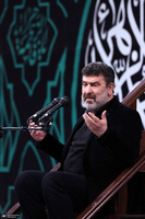 اولین شب مراسم عزاداری حضرت فاطمه‌زهرا (س) در حسینیه امام خمینی