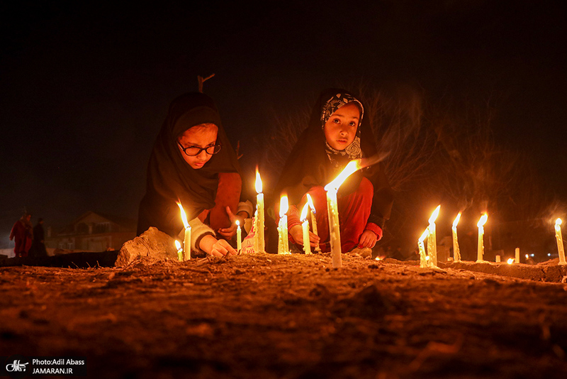 جشن نیمه شعبان در کشمیر هند
