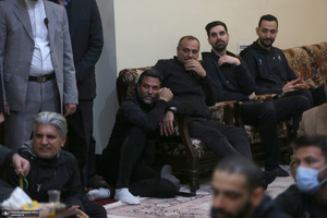 دیدار مدیرعامل و بازیکنان باشگاه فرهنگی ورزشی پیکان با سید حسن خمینی