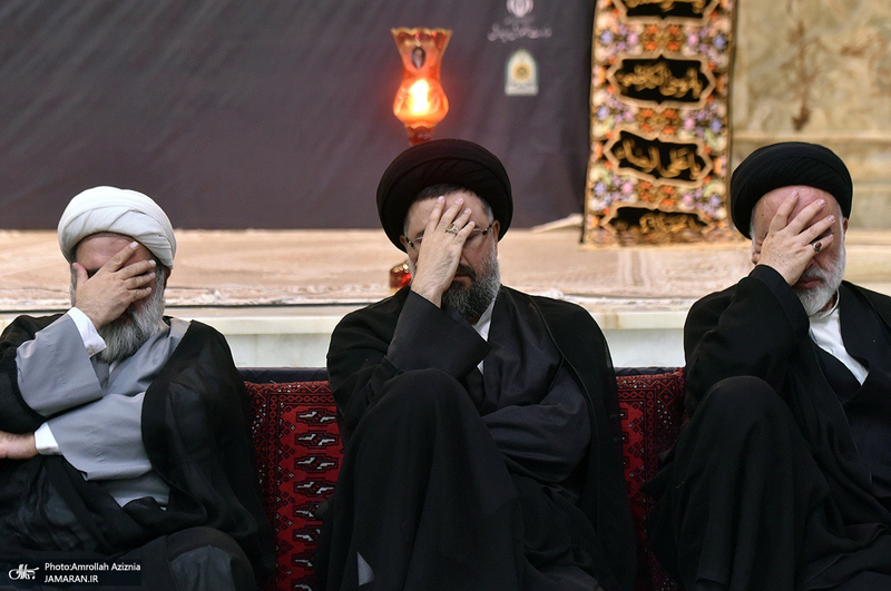 چهارمین شب عزاداری حضرت اباعبدالله الحسین (ع) در حرم امام خمینی