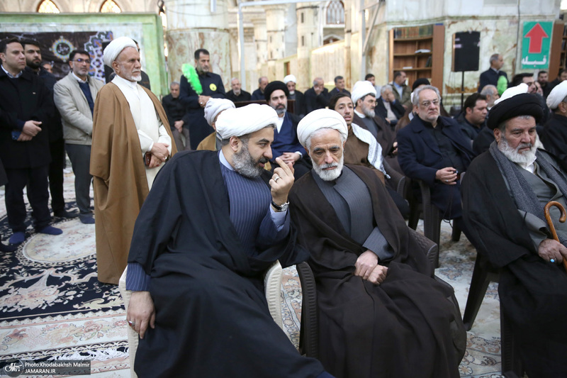 مراسم تشییع و خاکسپاری آیت الله موسوی بجنوردی (ره) -4