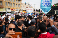 حضور سیدعلی خمینی در 22 بهمن 1404 قم