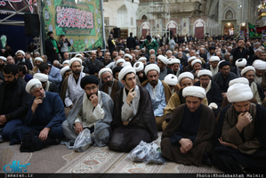 مراسم عزاداری شب شهادت حضرت زهرا(س) در حرم امام خمینی (س)