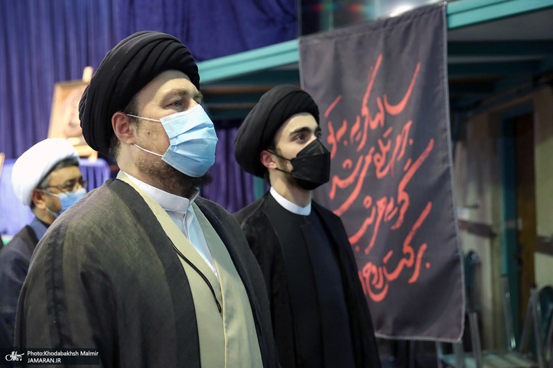 مراسم شام شهادت امام رضا(ع) و بزرگداشت علامه حکیمی در حسینیه جماران-2