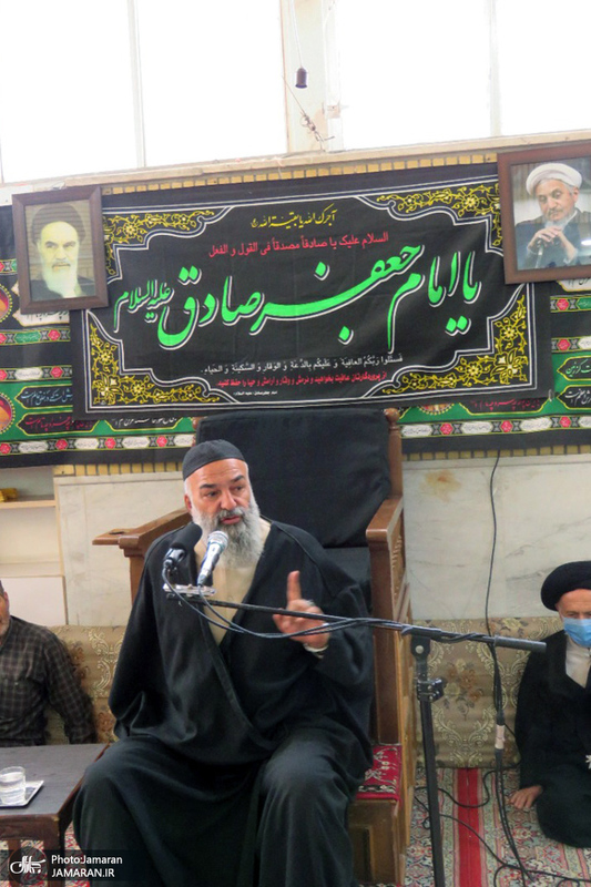 مجلس عزای شهادت امام صادق (ع) در بیت حضرت آیت الله العظمی صانعی (ره)