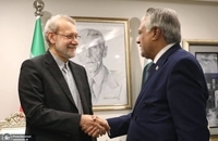دیدار علی لاریجانی با وزیر خارجه پاکستان (1)