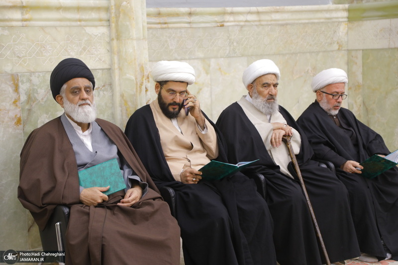 مراسم بزرگداشت آیت الله امامی کاشانی (ره) در مسجد اعظم قم