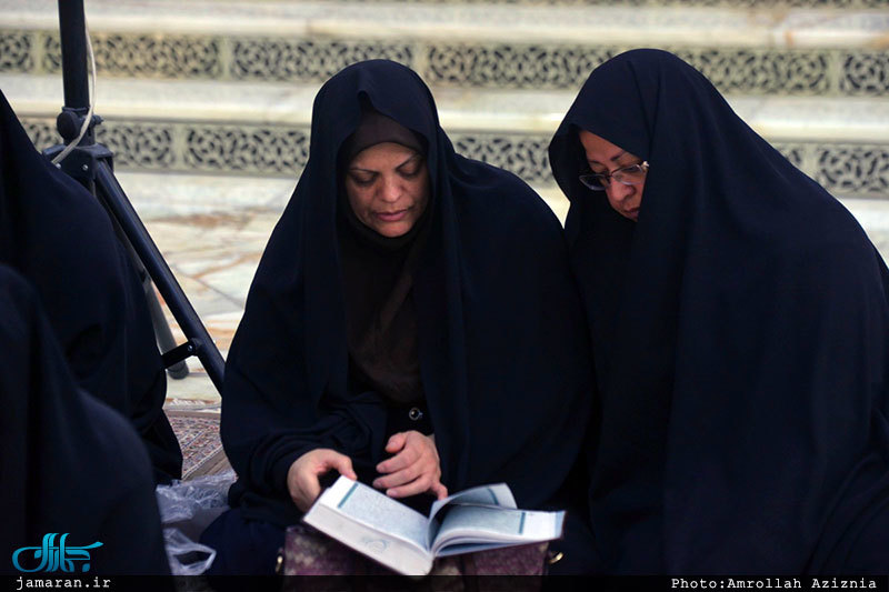 محفل انس با قرآن در حرم مطهر امام خمینی(س)