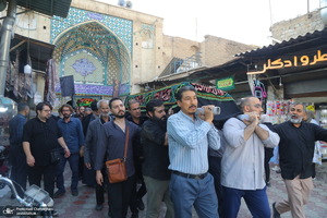 مراسم تشییع همسر مرحوم آیت الله راستی کاشانی (ره)