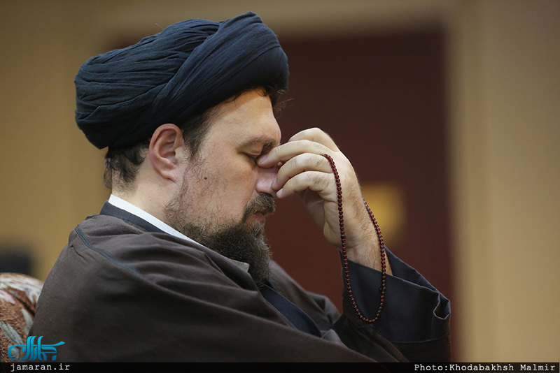 دیدار شورای هماهنگی هیات های مذهبی مهاجرین افغانستانی با سید حسن خمینی