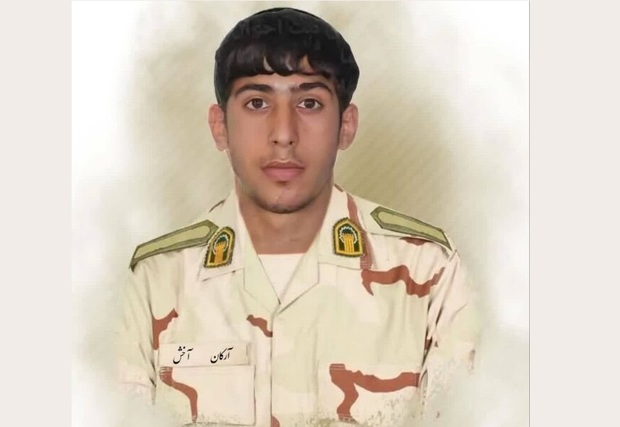 شهادت سرباز وظیفه در هنگ مرزی سردشت بر اثر حمله موشکی رژیم صهیونیستی + عکس