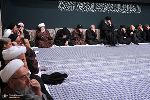 عزاداری شام شهادت حضرت فاطمه زهرا (س) در حسینیه امام خمینی