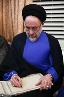 مراسم ختم والده احمد مسجد جامعی