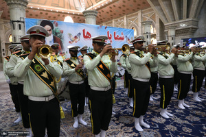 مراسم تجدید میثاق فرماندهان و کادر فراجا با آرمان‌های امام راحل