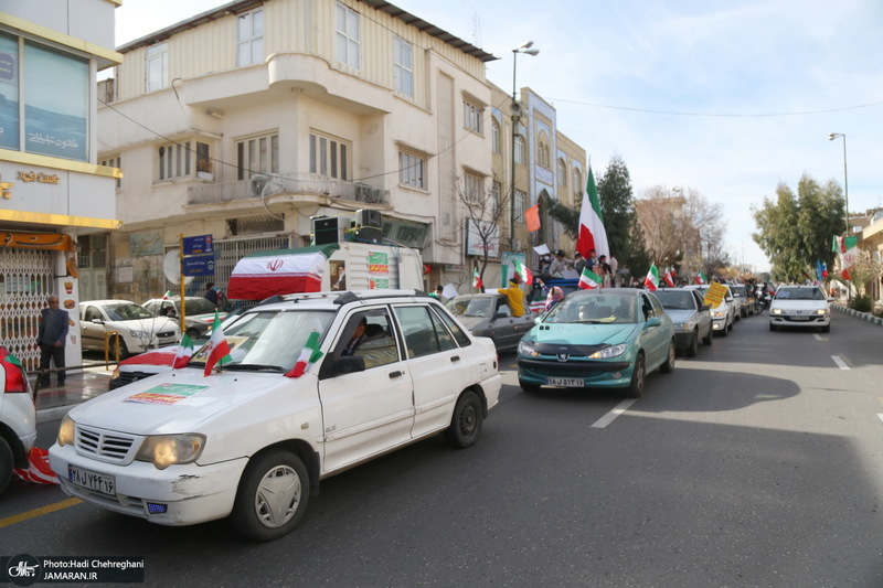 راهپیمایی 22 بهمن در قم -1