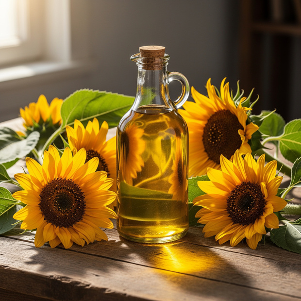 فواید شگفت‌انگیز روغن آفتابگردان برای سلامتی
