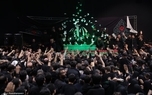 مراسم وداع با پیکر رهبر شهید در جوار حسینیه امام خمینی(ره) برگزار شد + تصاویر